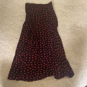 Princess polly midi skirt, with slit